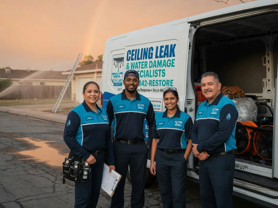 Ceiling Leak Cleanup company in Brooker, FL